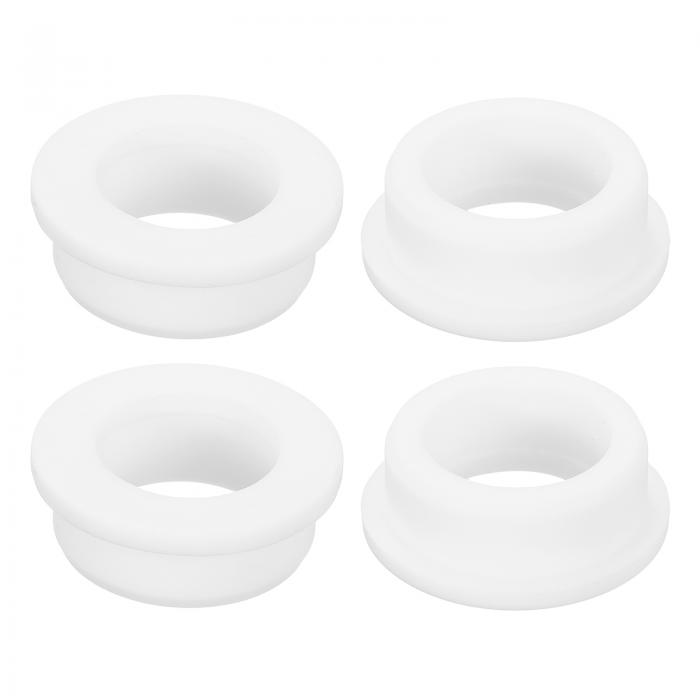 uxcell 4個 ゴムグロメット 1-9/16