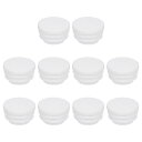uxcell 10個 丸いプラスチックホールプラグ 0.98