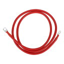 VekAuto 1 Pc バッテリーインバーターケーブル 6 AWG ゲージ 4FT 5/16