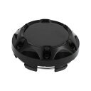 VekAuto 1 Pc ホイールセンターキャップ ハブキャップ リムセンターキャップ OD: 68mm/2.68" ユニバーサル プラスチック ブラック Hondaに対応用 BMWに対応用 ブラックステッカー