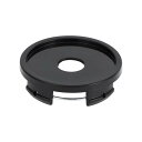 VekAuto 1 Pc ホイールセンターキャップ ハブキャップ リムセンターキャップ OD: 58mm/2.28" ホイールキャップ ハブキャップセンターカバー ユニバーサル プラスチック ブラック Hondaに対応用 BMWに対応用
