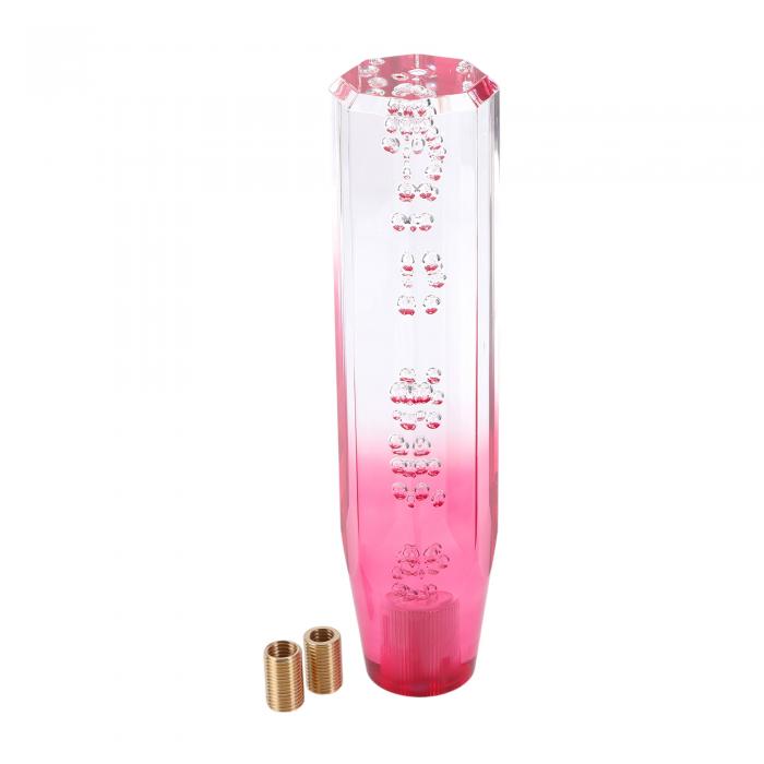 INFINAUTO 車用シフトノブ 20cm ユニバーサル 自動およびマニュアル車用ギアシフトノブ 2つのアダプタ..