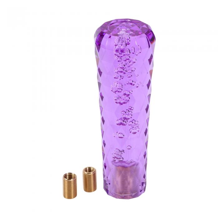 INFINAUTO 車用シフトノブ 15cm オートマチックおよびマニュアル車用のギアシフトノブ 2つのアダプター..