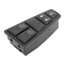 A ABSOPRO Volvoに対応 用パワーウィンドウスイッチウィンドウコントロールスイッチブラック
