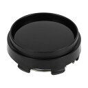 A ABSOPRO ユニバーサルホイールセンターハブキャップ 耐久性のある66mm 2.60インチ外径 車両用ハブカバー SUV トラック 自動車用 プラスチック ブラック