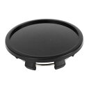 A ABSOPRO ユニバーサルホイールセンターハブキャップ 耐久性のある65mm 2.56" OD 車両用ハブカバー SUV トラック 自動車用 プラスチック ブラック