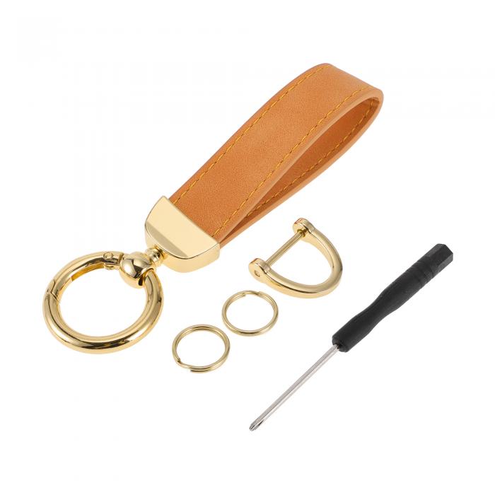 A ABSOPRO カーキーチェーン ユニバーサル キーチェーン リング キーフォブ用 ホーム用 女性用 亜鉛合..