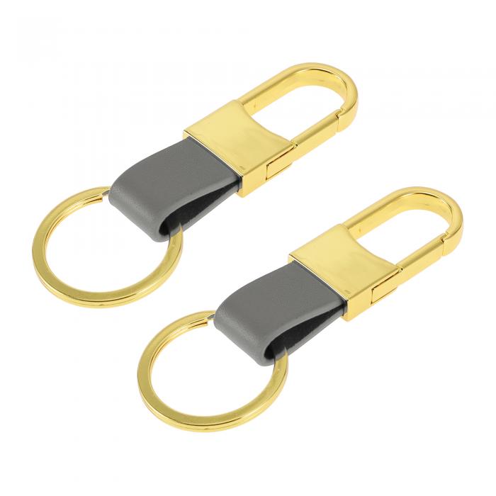 A ABSOPRO 車用キーチェーン ユニバーサルキーチェーン リング付き キーフォブ用 家庭用 女性用 レザー..