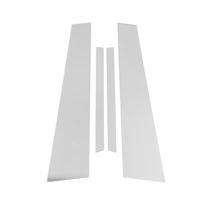 A ABSOPRO ドアピラーウィンドウトリムアンチスクラッチステッカー ピラーポストドアアウターエクステ..