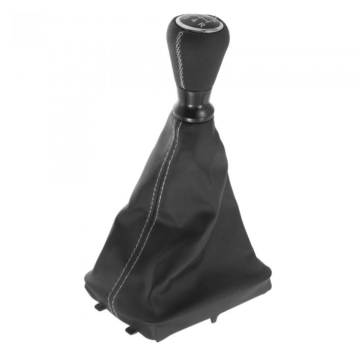 TUCKBOLD プジョーに対応206用 5速マニュアルギアシフトノブカバー付き | ギアボックススティックシフ..