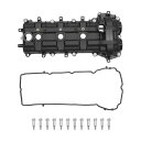 Partuto Dodgeに対応チャージャー3.6L 2011-2023用の左側バルブロッカーカバー5184069ANエンジンバルブカバープラスチック製ブラック...