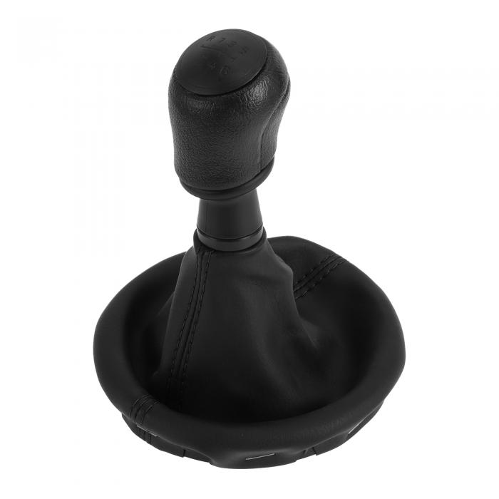 Partuto 6段マニュアルギアシフトノブカバー付きNo.7H0711113B - 車用シフトレバーノブ - VWに対応 Tra..