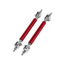 Partuto 2個7.5cm/2.95inカースプリッターサポートロッド調整可能なフロントリアバンパーリップスプリッターストラットロッドタイサポートバー アル...
