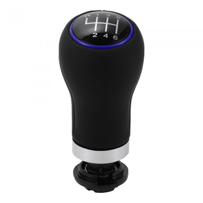 Partuto 6段階マニュアルギアシフトノブ - 車用シフトノブ - Audiに対応 A3 2008-2013 プラスチック合..