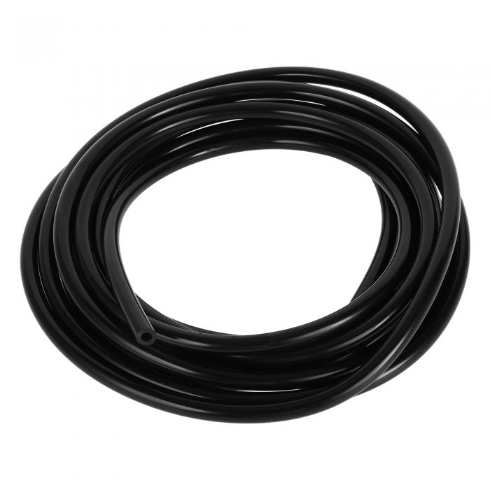 Partuto 1個 130PSI 最大圧力 ユニバーサル シリコン真空チューブホース カー 自動車用真空ライン 高温シリコン ブラック 20FT 3/16