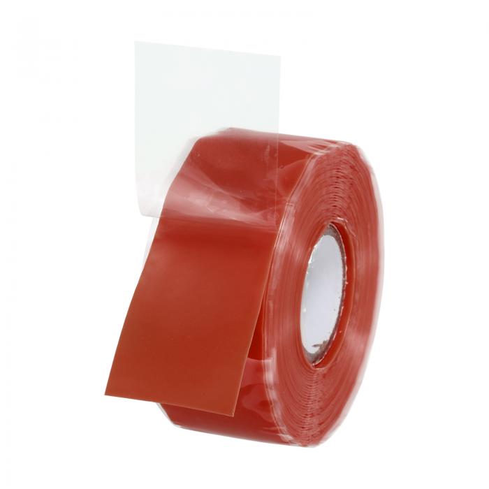 PATIKIL ハンドル用グリップテープ 1"x17ft 1ロール 自己融着シリコンテープ バイクハンドル プルアッ..