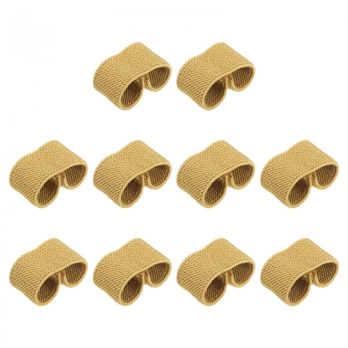 PATIKIL エラスティックベルトキーパー 10個セット ストラップオーガナイザー ウェブベルトループ ステ..