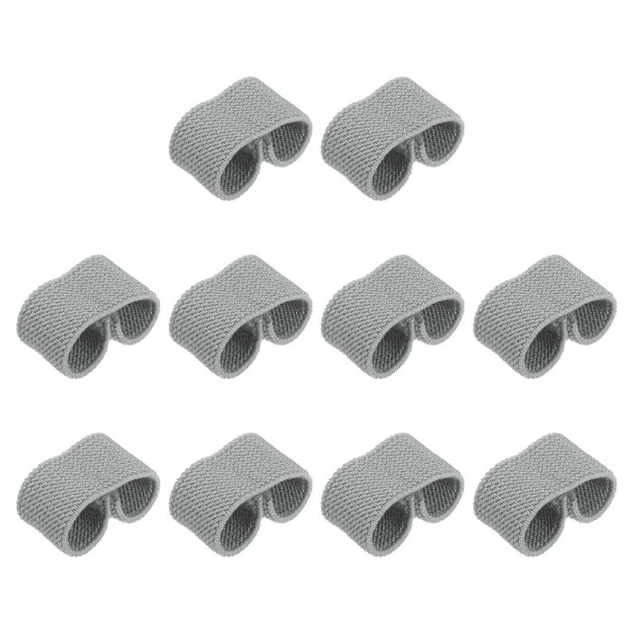 PATIKIL エラスティックベルトキーパー 10個セット ストラップオーガナイザー ウェブベルトループ ステ..