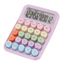 PATIKIL メカニカルスイッチ電卓 バッテリー電源 12桁大型LEDディスプレイ 標準機能 電子ビッグボタン ハンドヘルド デスク キュート 電卓 ホーム ...