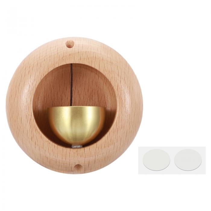 PATIKIL 店主 ベル 木製ドアチャイム 吊り下げ式磁気ドア ベル ジングルベル アニマルメタルドア ベル ..