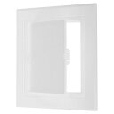 PATIKIL 115x115mmの取り外し可能なヒンジ付きアクセスパネル A BS製の配管アクセスドア ドライウォール配管電気ケーブル配線用の簡単な壁穴カバー...