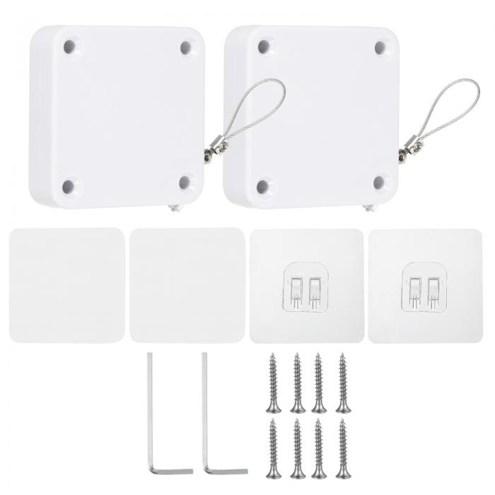 PATIKIL パンチフリー500g自動スライディングスクリーンドアクローザー ベッドルーム トイレ 勉強部屋..