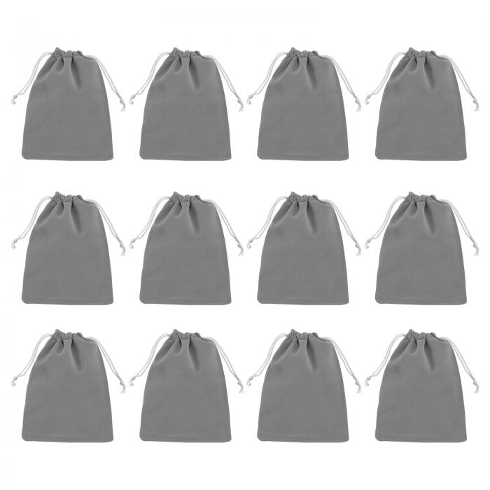 PATIKIL ベルベットギフトバッグ 12個入り5 x 6