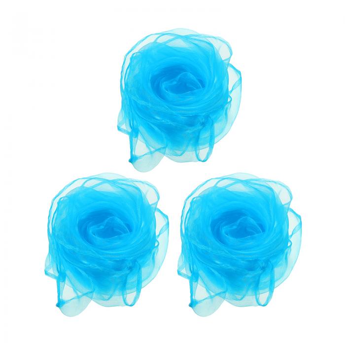 PATIKIL ダンススカーフ 3枚 正方形ジャグリングスカーフ28×28