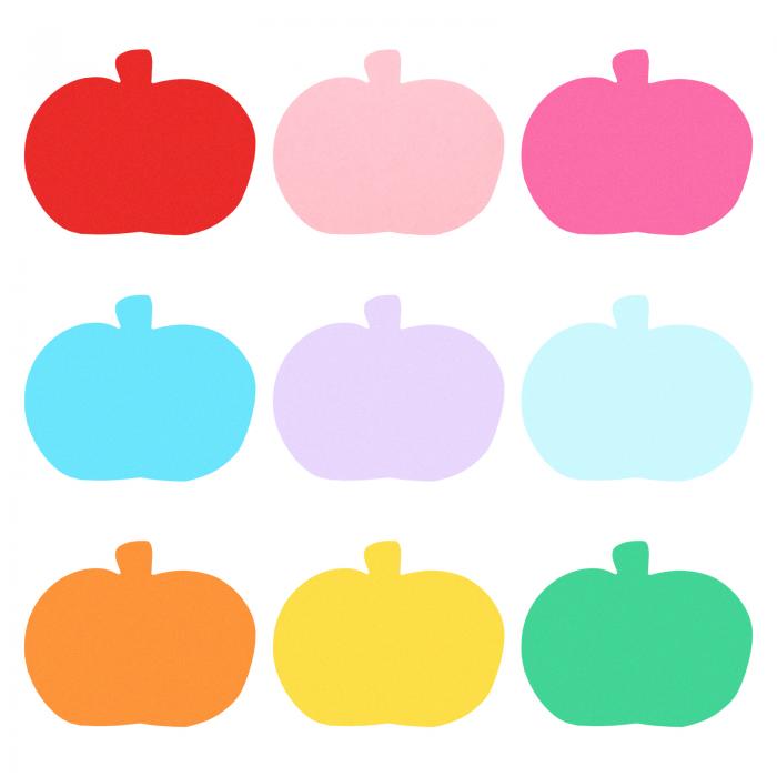 PATIKIL バレットカットアウトペーパー 180個のかぼちゃ形のバレットボード用ペーパーカットアウトデコ..