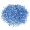 PATIKIL 装飾ガラス砂利 450g/1lb 3-6 mm 不規則なグリッター ストーンビーズ チップ 砕けたファイヤーグラス クラフト用 花瓶フィラー 水...