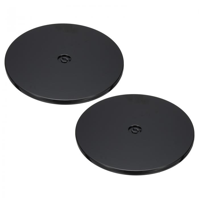 【期間限定10％OFF】PATIKIL 230mm 重回転スイベルスタンド 2個 360°回転式レイジースーザンターンテー..