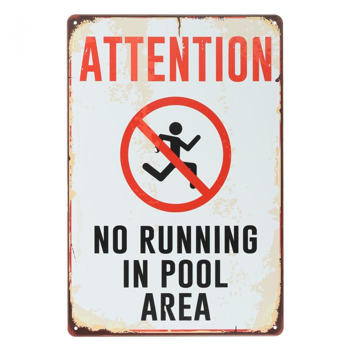 PATIKIL 金属製警告標識 12