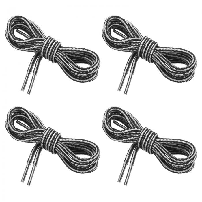 商品詳細 特徴 【属性1】カラー：白黒；素材：ポリエステル；長さ：90cm / 35.4"；直径：4mm / 5/32"；パッキングリスト：ラウンドブーツレース4ペア （8個）【属性2】利点：当社の靴ひもはポリエステル製でしっかりと織られており、耐摩耗性があり耐久性があります。簡単に結び目を作ることができ、簡単に解けません。靴ひもは使用中にしっかりと位置を保ち、靴が快適でしっかりと固定されていることを保証します【属性3】取扱説明：70cmの長さは、3組のアイレットが付いたブーツに適しています。90cmの長さは、4組のアイレットが付いたブーツに適しています。120cmの長さは、5?6組のアイレットが付いたブーツに適しています。150cmの長さは、7?8組のアイレットが付いたブーツに適しています【属性4】アプリケーション：ラウンドブーツシューズレースは、スニーカー、ドレスシューズ、レザーシューズ、ハイキングブーツ、作業靴など、幅広い種類の靴に適しており、さまざまな活動や場面に最適です【属性5】注意：ご注文前に交換する靴ひもの長さを測定してください【商品説明】ラウンドブーツシューズレースは、スニーカー、ドレスシューズ、レザーシューズ、ハイキングブーツ、作業靴など、幅広い種類の靴に適しており、さまざまな活動や場面に最適です。仕様カラー：白黒素材：ポリエステル長さ：90cm / 35.4"直径：4mm / 5/32"パッキングリスト：ラウンドブーツレース4ペア （8個）利点当社の靴ひもはポリエステル製でしっかりと織られており、耐摩耗性があり耐久性があります。簡単に結び目を作ることができ、簡単に解けません。靴ひもは使用中にしっかりと位置を保ち、靴が快適でしっかりと固定されていることを保証します。取扱説明70cmの長さは、3組のアイレットが付いたブーツに適しています。90cmの長さは、4組のアイレットが付いたブーツに適しています。120cmの長さは、5?6組のアイレットが付いたブーツに適しています。150cmの長さは、7?8組のアイレットが付いたブーツに適しています。注意ご注文前に交換する靴ひもの長さを測定してください。 注意書き 【注意事項】 ・当店でご購入された商品は、原則として、「個人輸入」としての取り扱いになり、すべて中国の広東省からお客様のもとへ直送されます。 ・ご注文後、1〜3営業日以内に配送手続きをいたします。配送作業完了後、遅くとも1ヶ月程度でのお届けとなります。 ・個人輸入される商品は、すべてご注文者自身の「個人使用・個人消費」が前提となりますので、ご注文された商品を第三者へ譲渡・転売することは法律で禁止されております。 ・関税・消費税が課税される場合があります。 詳細はこちらご確認下さい。 ＊色がある場合、モニターの発色の具合によって実際のものと色が異なる場合がある。