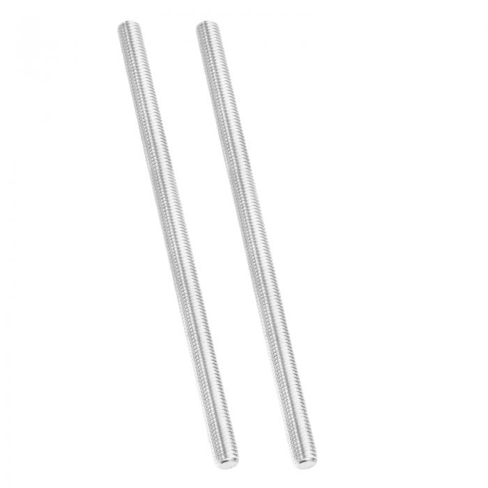 PATIKIL 1/2"-13 UNC 304ステンレス鋼全ねじロッド 2個10"長さ長いねじ込みスクリュー右巻きスレッド全..