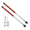 Motoforti ユニバーサルリフトサポートストラットガススプリング17インチ/430mm 90lb/400N/40kg 赤色 車蓋 ボートハッチ ルーフ ウ...
