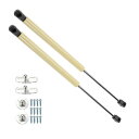 Motoforti ユニバーサルリフトサポートストラットガススプリング17インチ/430mm 35lb/160N/16kg イエロー 車蓋 ボート ハッチ ルー...