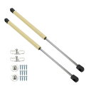 Motoforti ユニバーサルリフトサポートストラットガススプリング17インチ/430mm 90lb/400N/40kg イエロー 車蓋 ボートハッチ ルーフ...