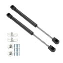 Motoforti ユニバーサルリフトサポートストラットリフトサポートショック10インチ/254mm 35ポンド/160N/16kg ブラック