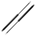 Motoforti ユニバーサルリフトサポートストラットガススプリング500mm/20インチ225Ib/1000N/100kgメタルブラック2個