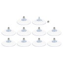 uxcell ガラス用吸盤10個セット 50mm/2