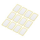uxcell 60個 サブリメーションパッチ空白 10x6cm/3.94x2.36