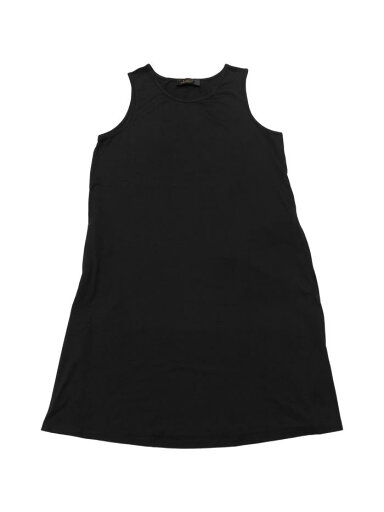Seta T レディース サマードレス タイダイ タンクドレス ビーチ カジュアル ノースリーブ ルーズ Tシャツ サンドレス ポケット付き ブラック S Seta T レディース サマードレス タイダイ タンクドレス ビーチ カジュアル ノースリーブ ルーズ Tシャツ サンドレス ポケット付き ブラック S