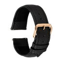 uxcell 22mmの細い粒の交換用牛革レザーストラップ ステンレスバックルクラスプ付きのエレガントなメンズ・ウィメンズウォッチストラップ クラシックスマート...