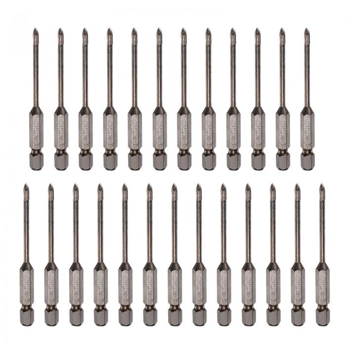 uxcell チタンコーティング石工用ドリルビット コンクリートドリルビット セラミックタイルドリルビッ..