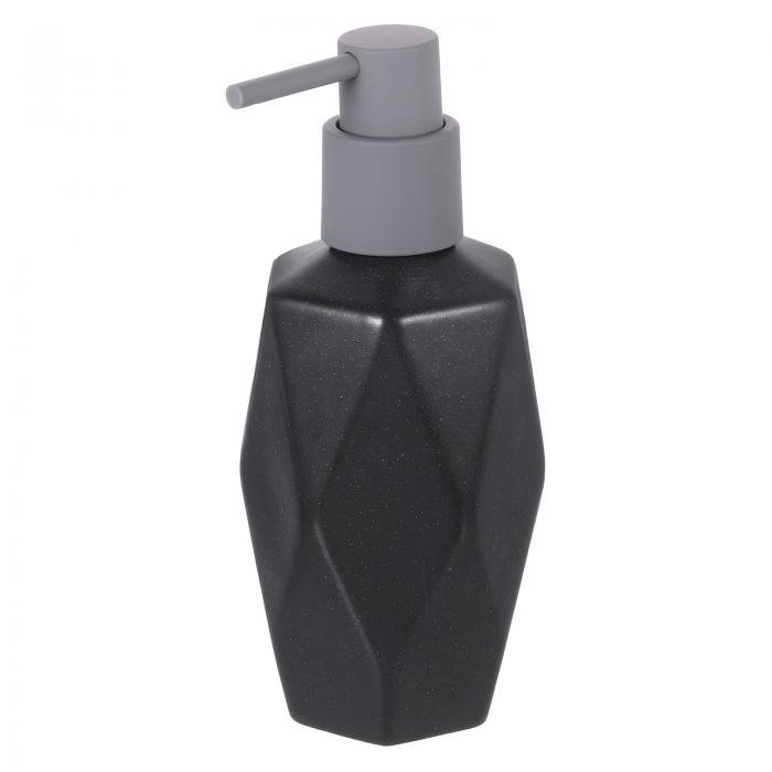 uxcell ソープローションディスペンサー ポンプ付き 250ml/8oz ソープポンプボトル バスルーム用 黒