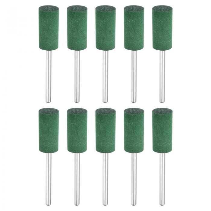 uxcell 10のゴム研磨ドリルビット 10mm（3/8