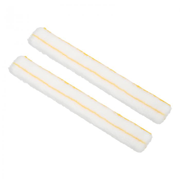 uxcell マイクロファイバーウィンドウスクラバー交換用ヘッド 450mm ホワイト 2個