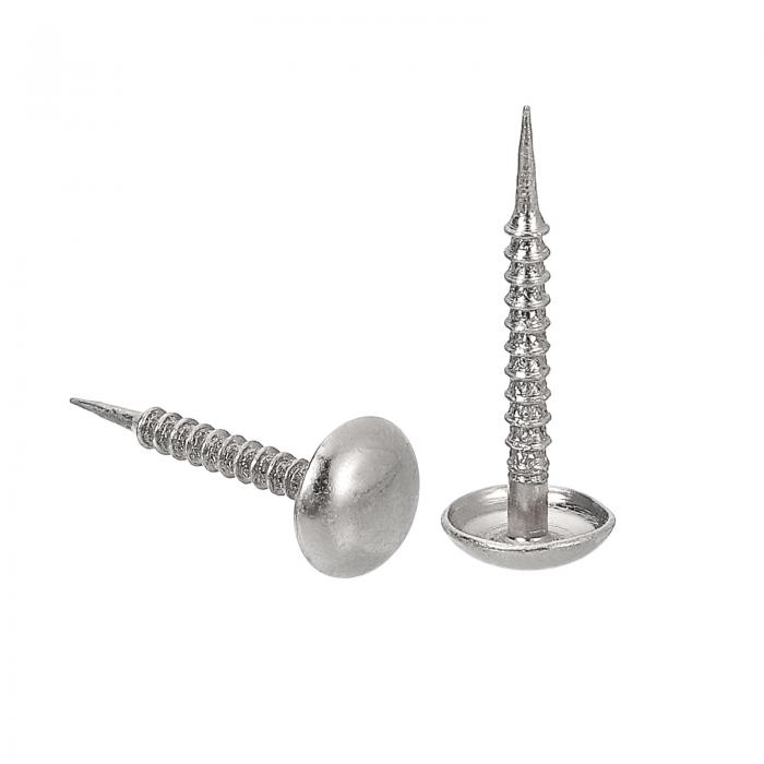 uxcell 50個のアップホルスタリーネイル 8x20mmのアップホルスタリータック家具タック丸頭装飾タック ..