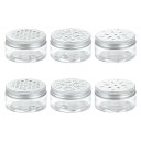 uxcell 6個3スタイルのアルミ製ふた付き空き缶 3oz/80ml芳香剤空き缶 ラウンドリフィル可能なス パイ ス容器 プラスチックジャー サンプル用芳香剤...