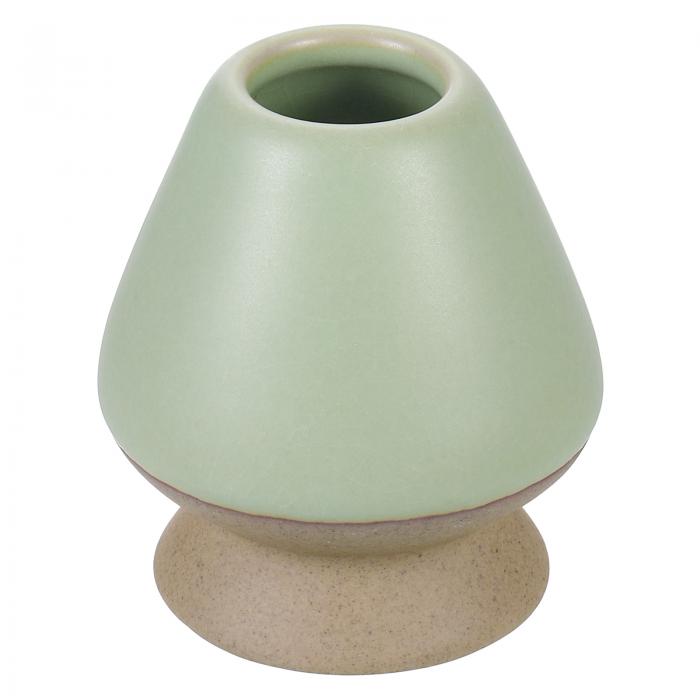 uxcell セラミック茶筅スタンド66mm 抹 茶ふきんホルダー 茶筅スタンド 伝統的な抹 茶の茶筅ホルダー ..